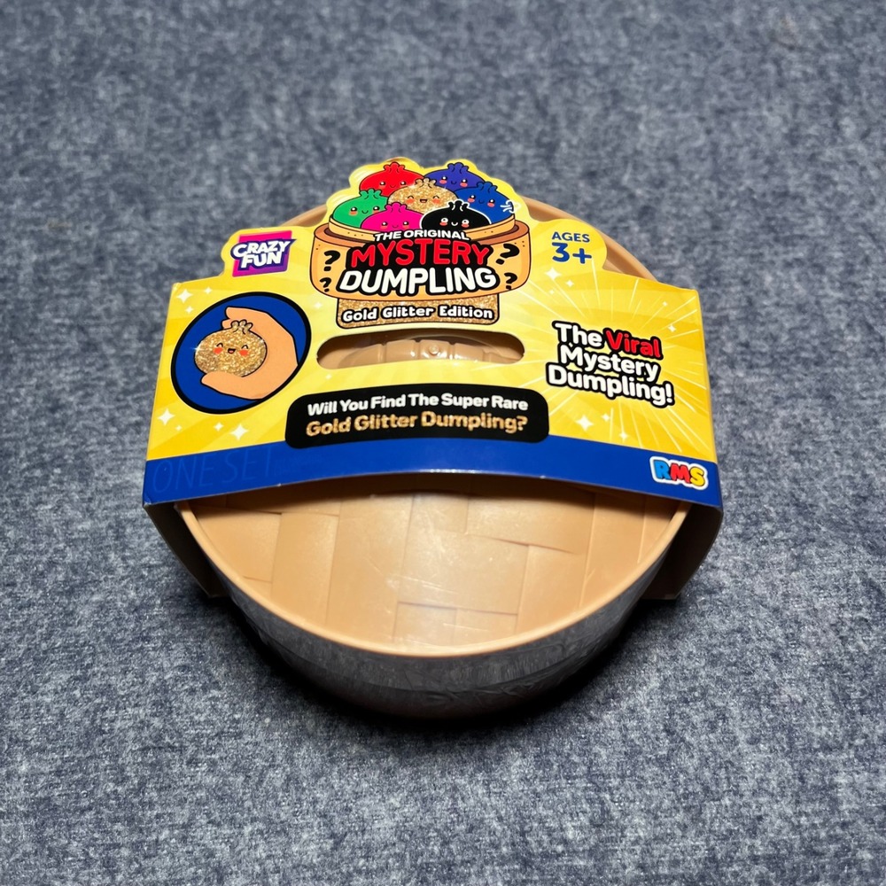Crazy Fun RMS The Original Mystery Dumpling Gold Glitter Edition Blind Box Toy